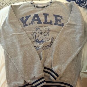 Yale university varsity style crewneck.